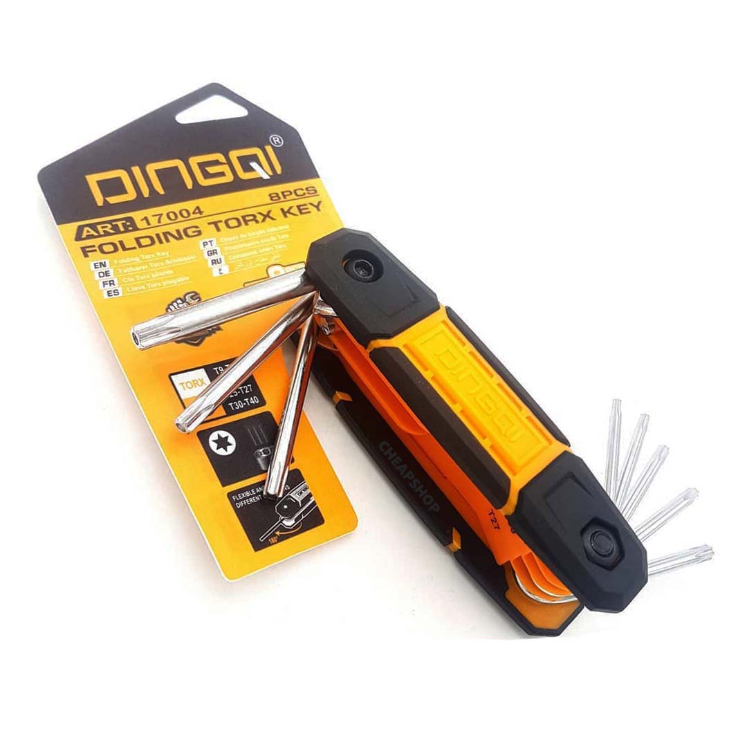 CLE-TORX-PLIANTE-DINGQI-8-PCS.jpg Cle torx pliante dingqi 8 pcs - Image 1
