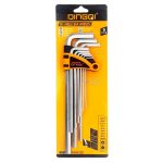Cles hexagonales 9 pcs 1.5-10mm dingqi