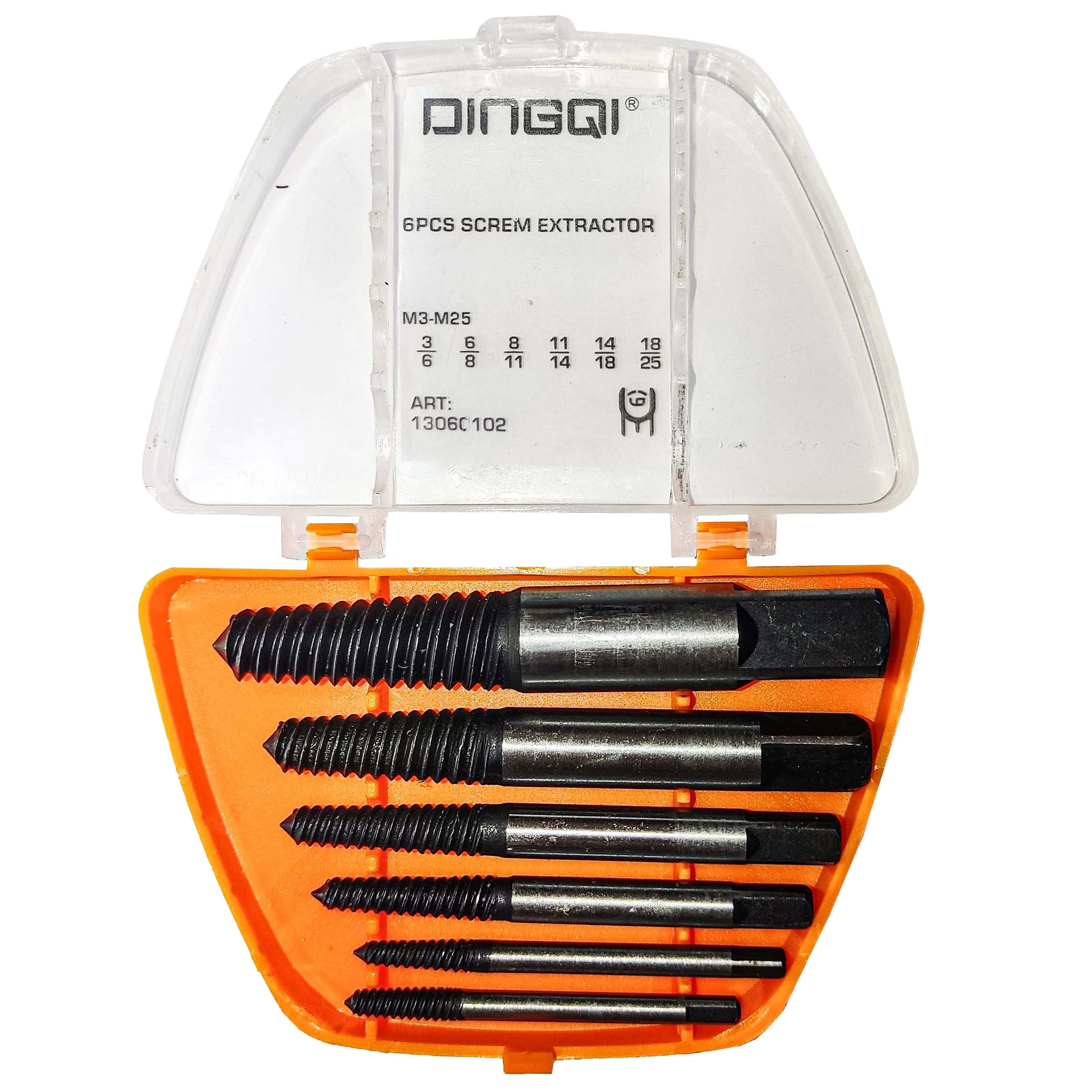 EXTRACTEUR-DE-GOUJON-DINGQI-6PCS.jpg Extracteur de goujon dingqi 6pcs - Image 1